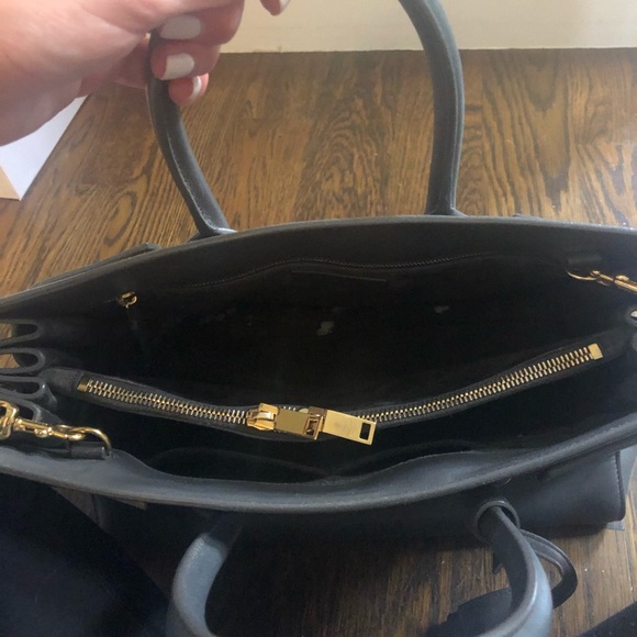 Saint Laurent Gray Small Sac Du Jour - Picture 5 of 7